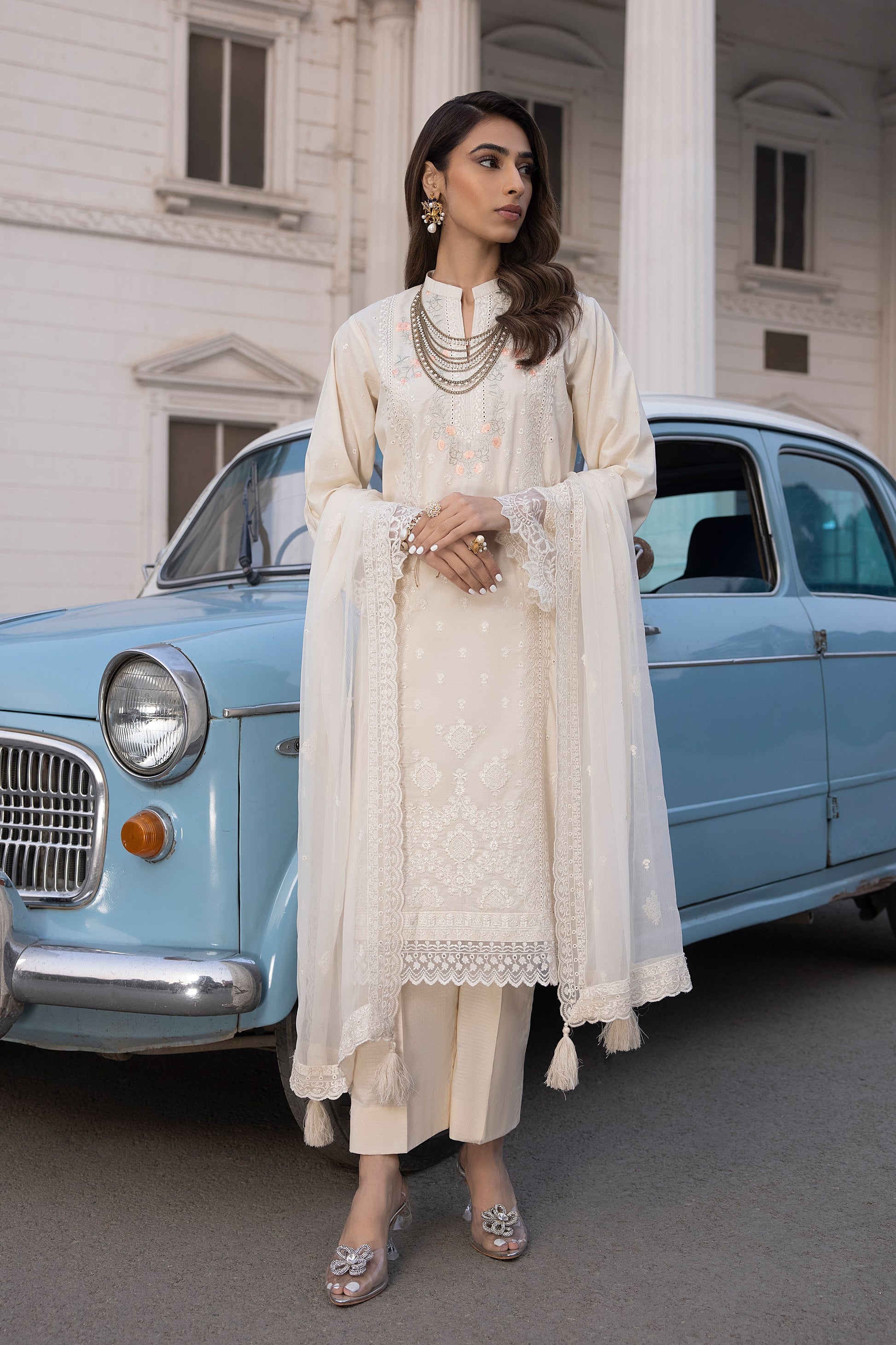 LSM | Spring Embroidered 24 | A-11 - House Of Anaya