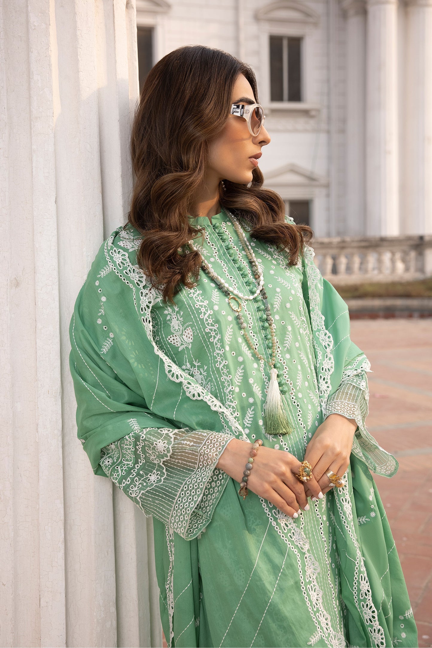 LSM | Spring Embroidered 24 | A-2 - House Of Anaya