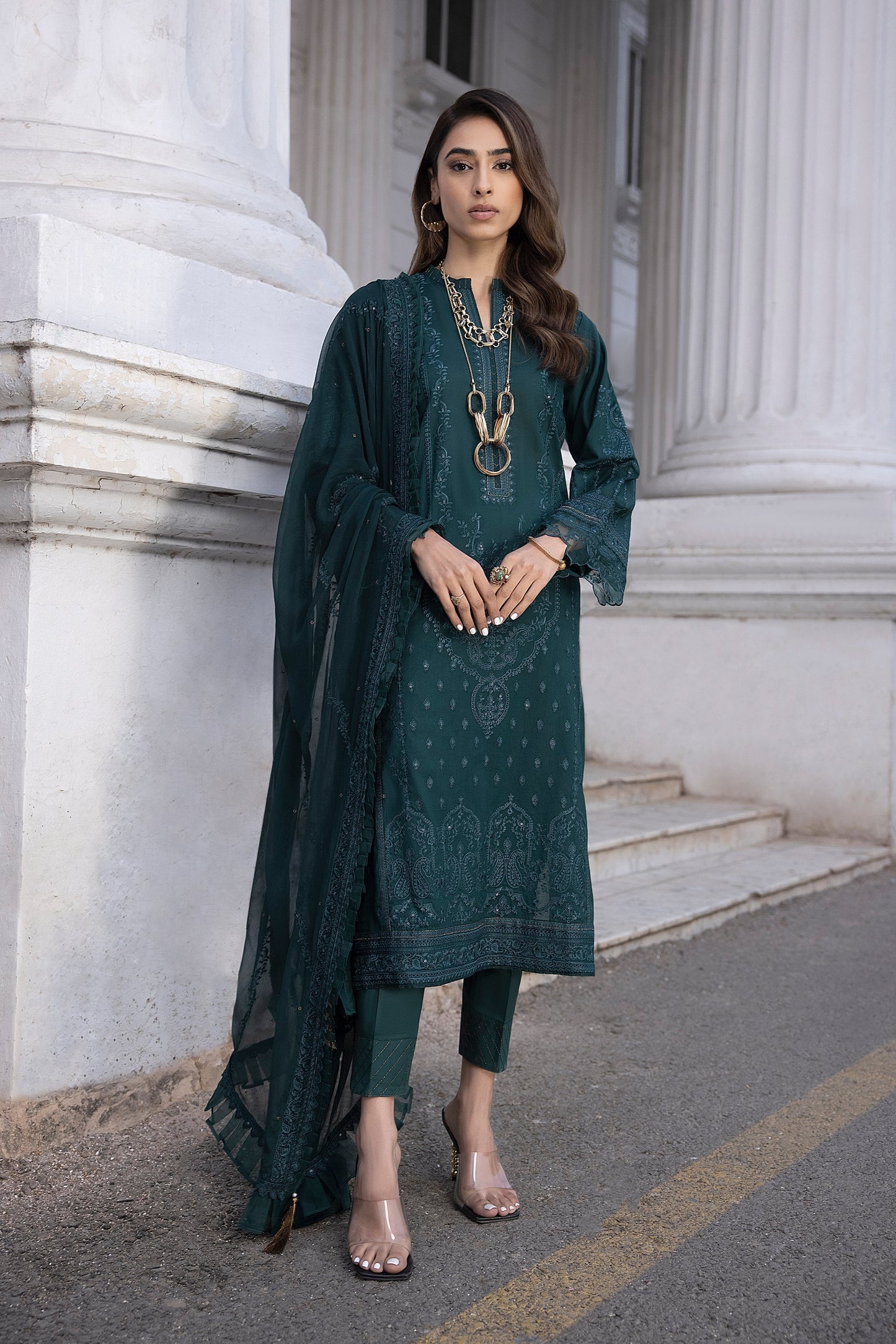 LSM | Spring Embroidered 24 | A-13 - House Of Anaya