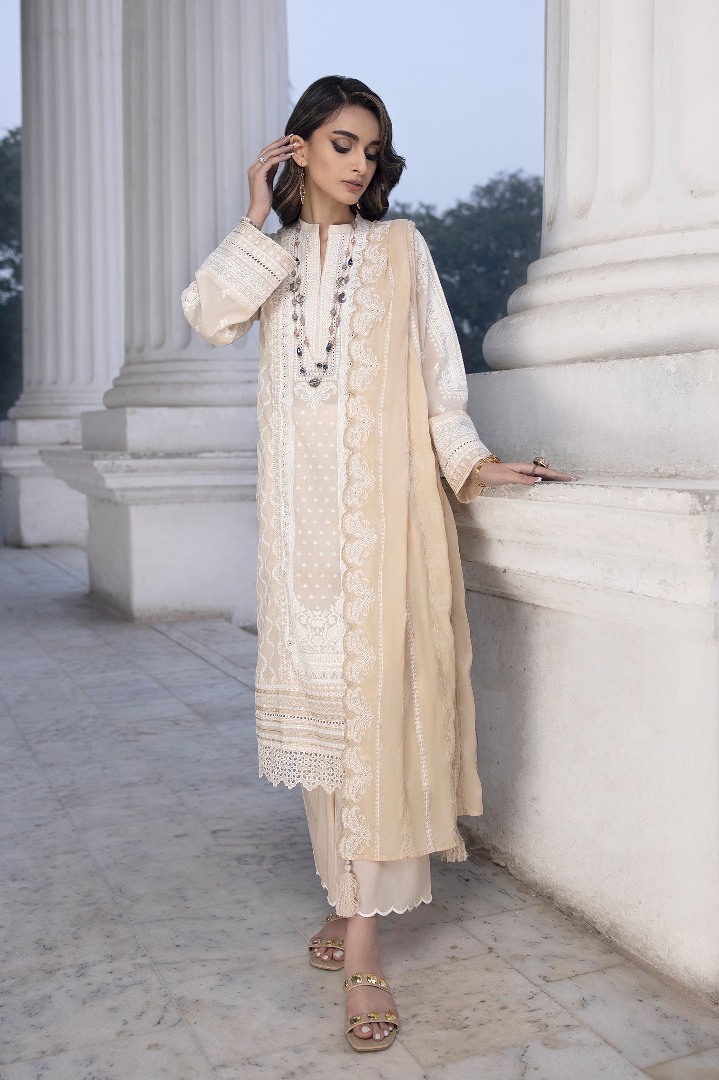 LSM | Spring Embroidered 24 | A-6 - House Of Anaya