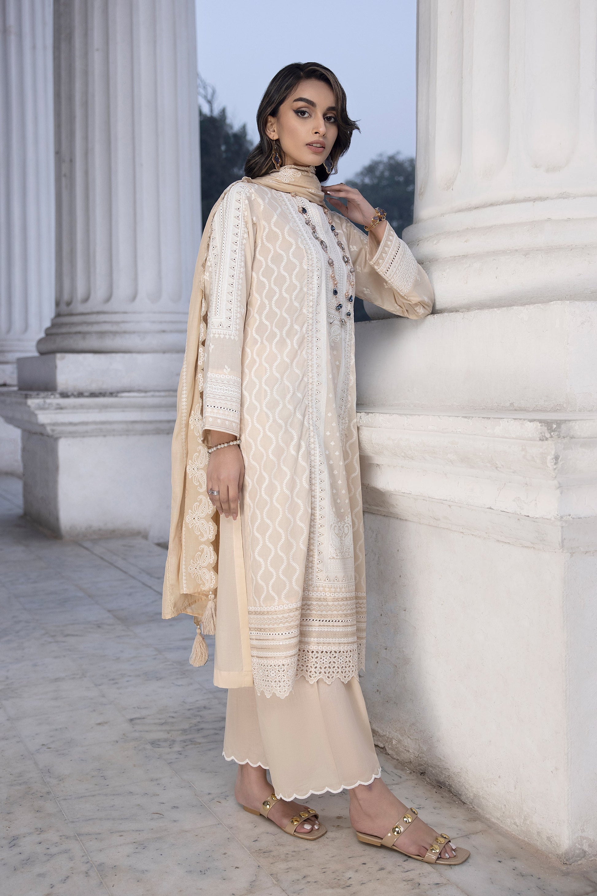 LSM | Spring Embroidered 24 | A-6 - House Of Anaya