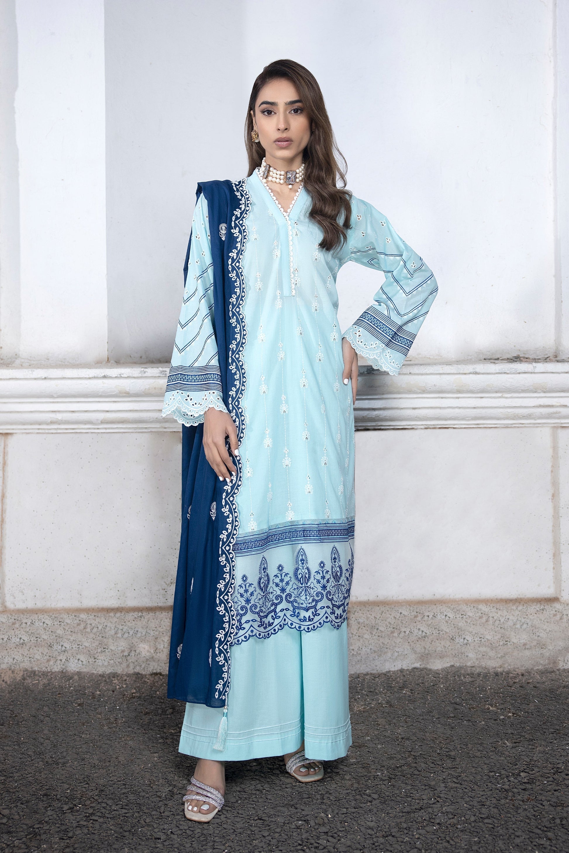 LSM | Spring Embroidered 24 | A-1 - House Of Anaya