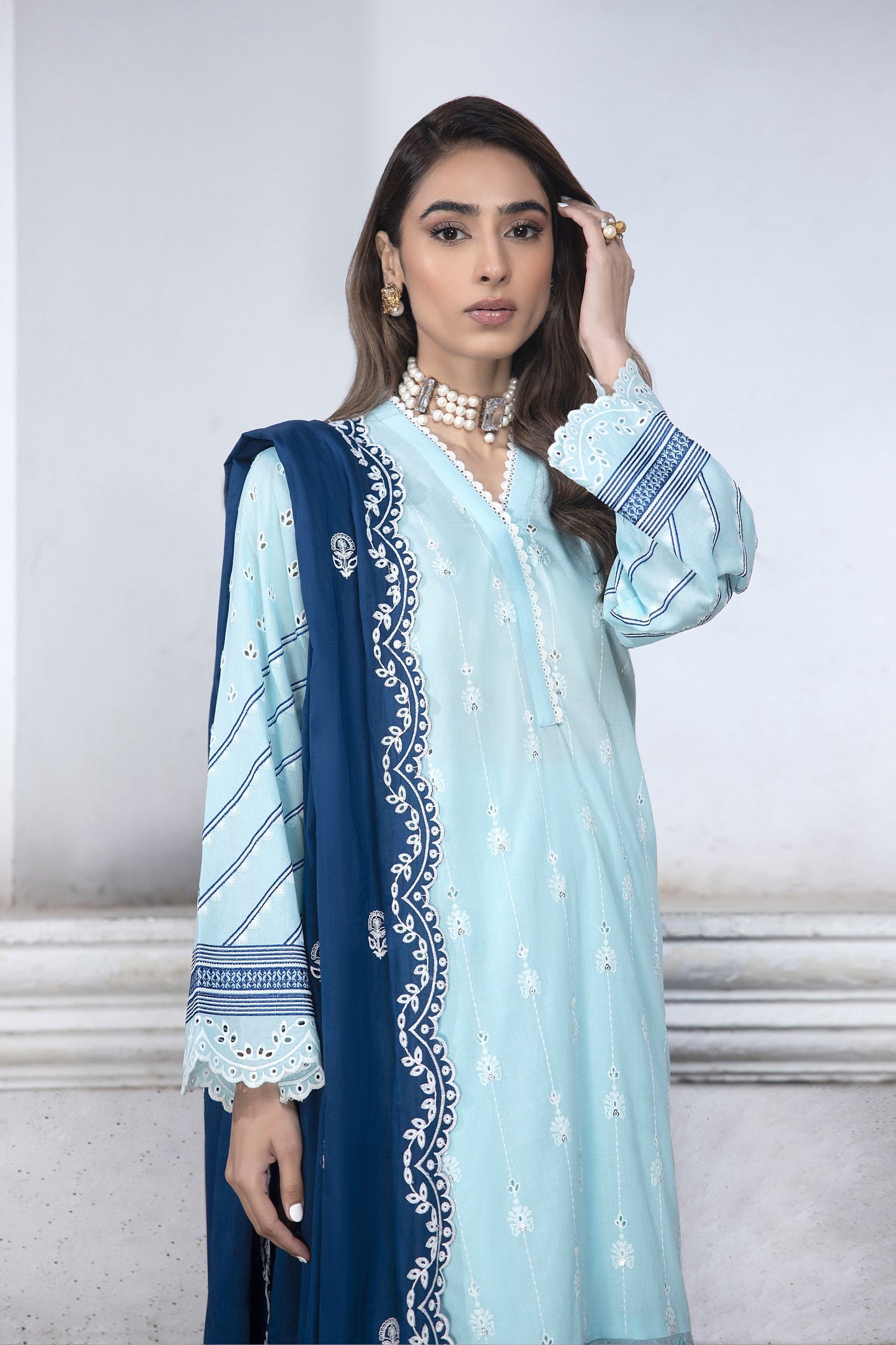 LSM | Spring Embroidered 24 | A-1 - House Of Anaya