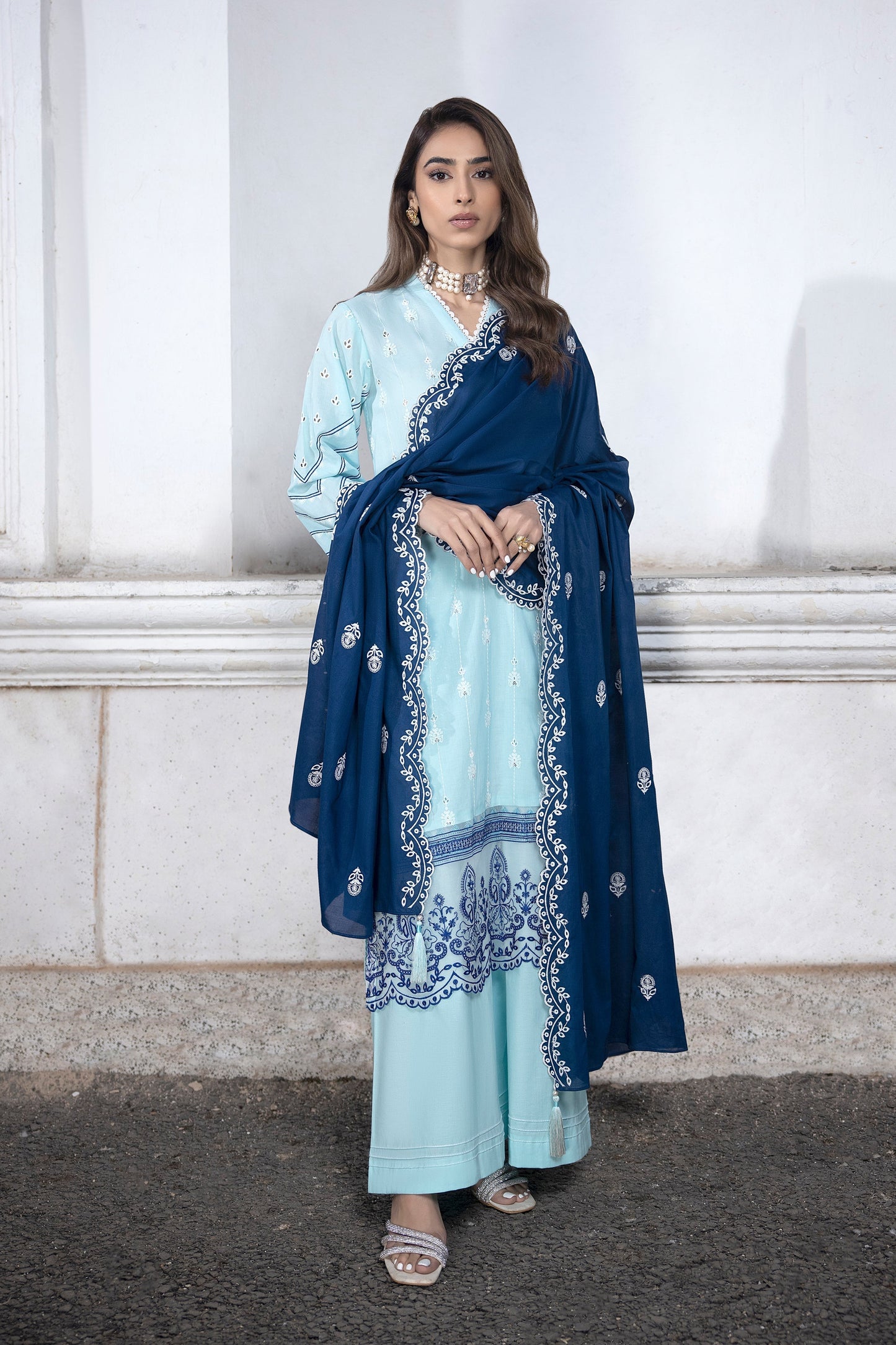 LSM | Spring Embroidered 24 | A-1 - House Of Anaya