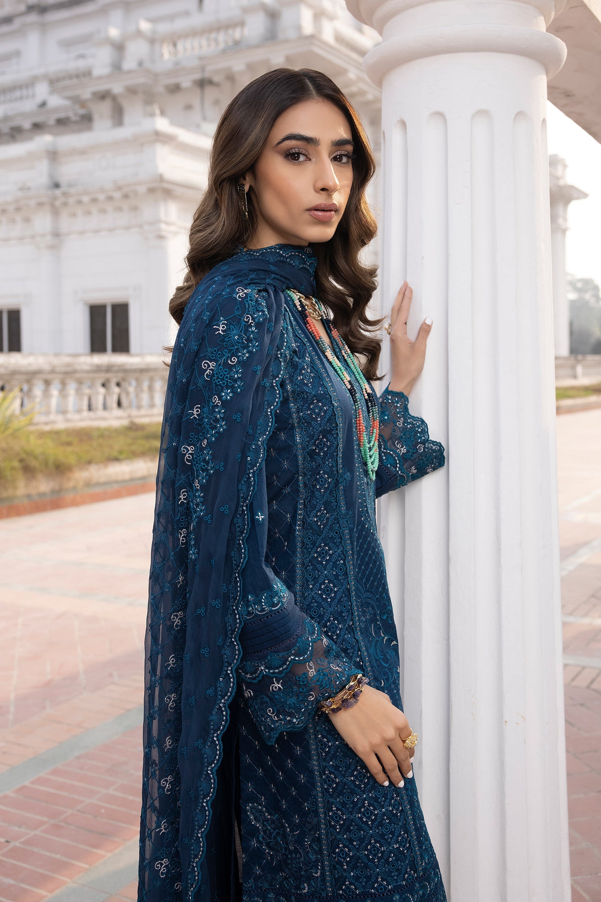 LSM | Spring Embroidered 24 | A-14 - House Of Anaya