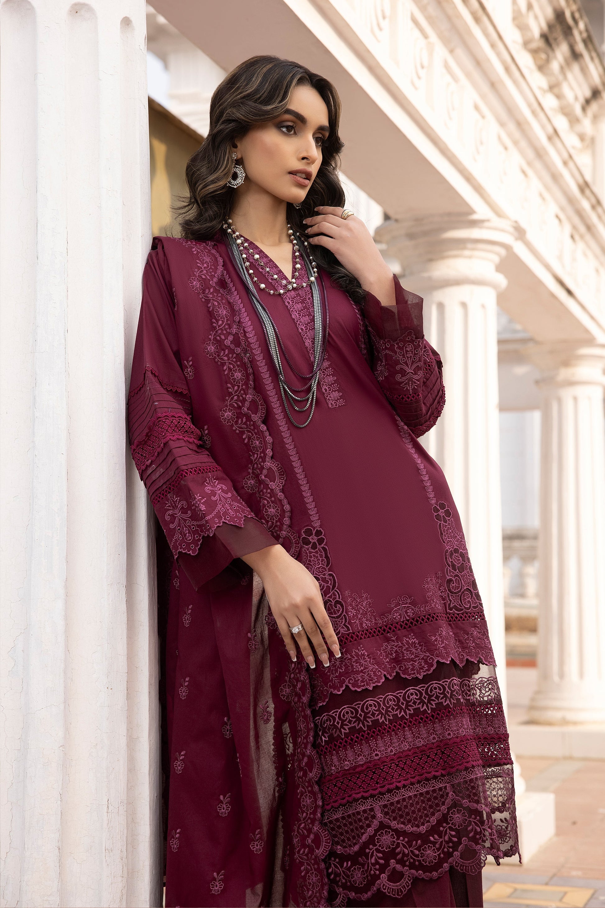 LSM | Spring Embroidered 24 | A-9 - House Of Anaya