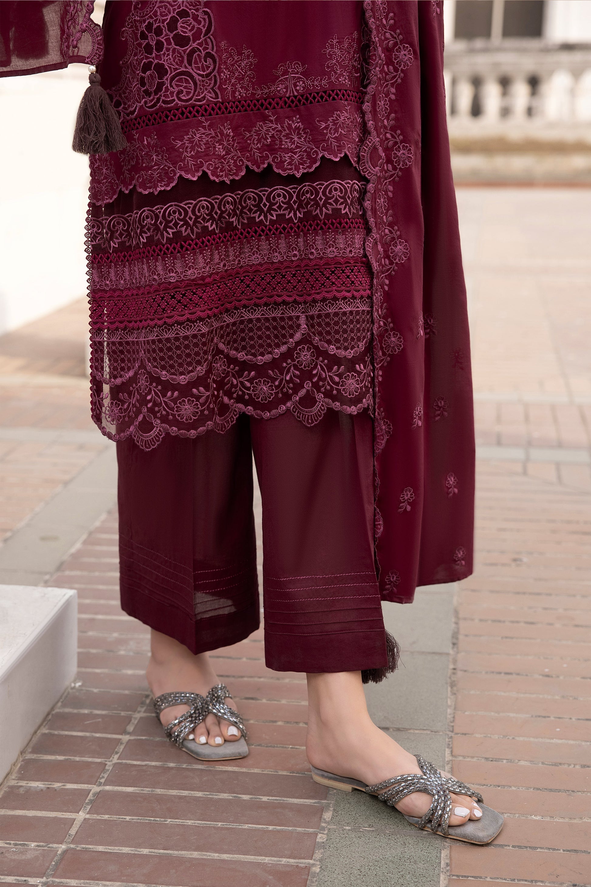 LSM | Spring Embroidered 24 | A-9 - House Of Anaya