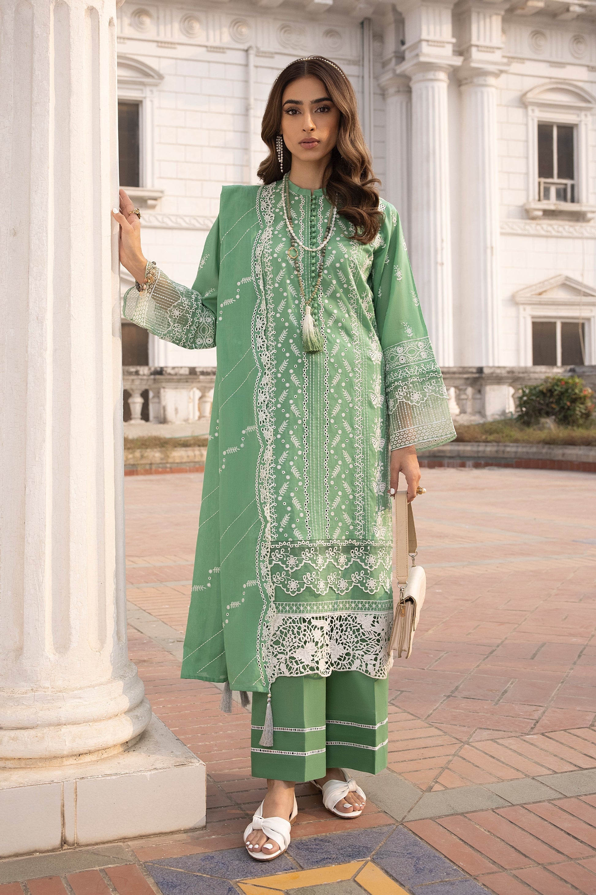 LSM | Spring Embroidered 24 | A-2 - House Of Anaya