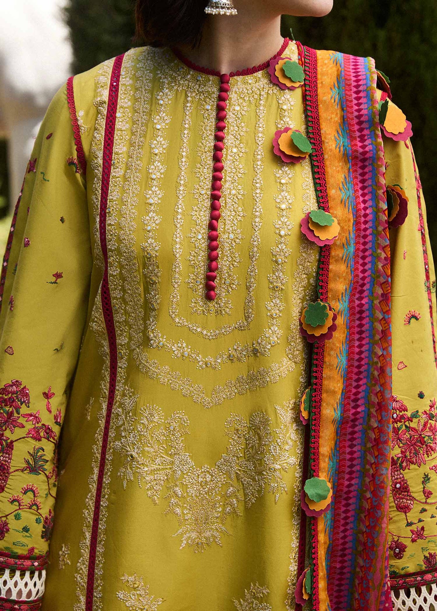 Hussain Rehar | SS Lawn 24 | Zest - House Of Anaya