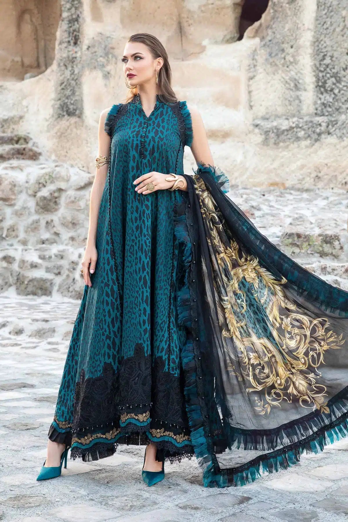 Maria B | M Prints Winter 23 | MPT-2010-B - House Of Anaya