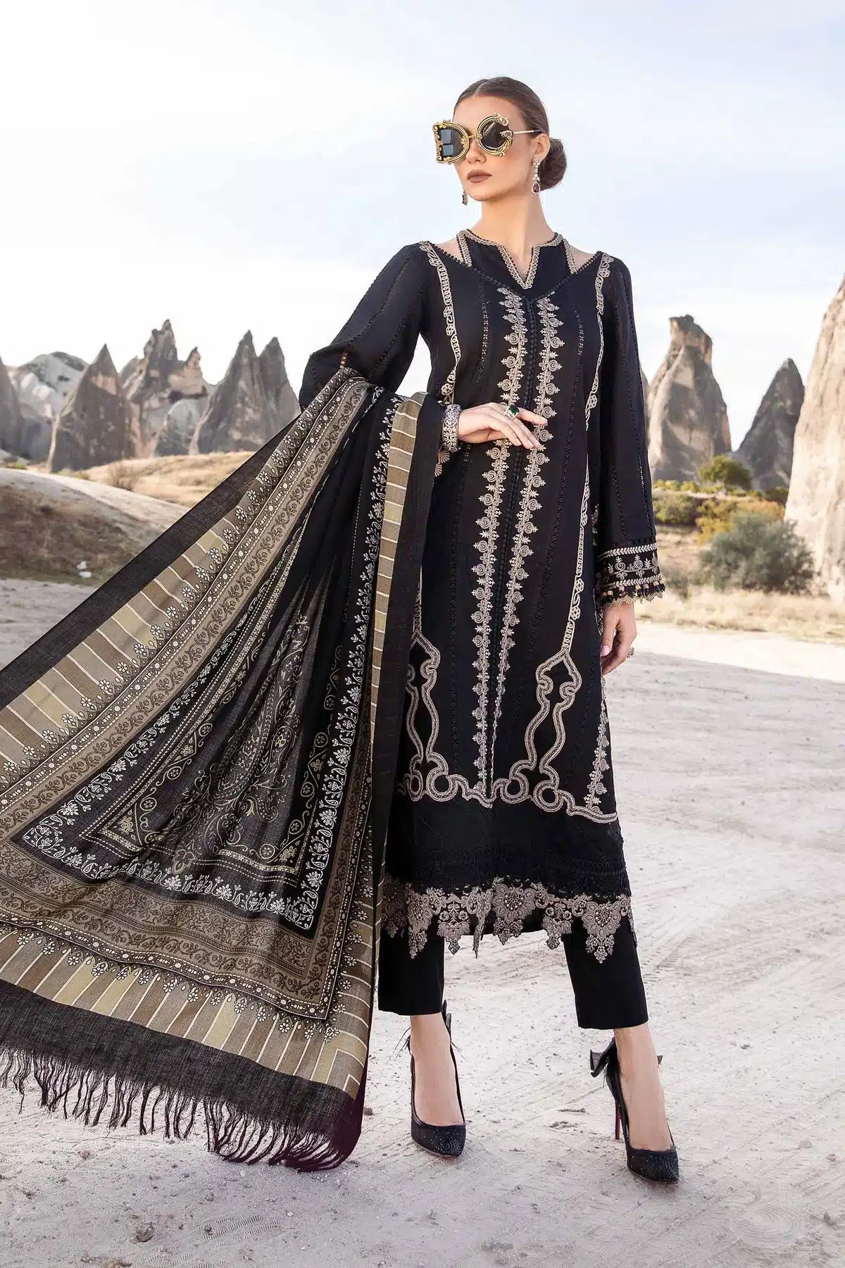 Maria B | M Prints Winter 23 | MPT-2002-B - House Of Anaya