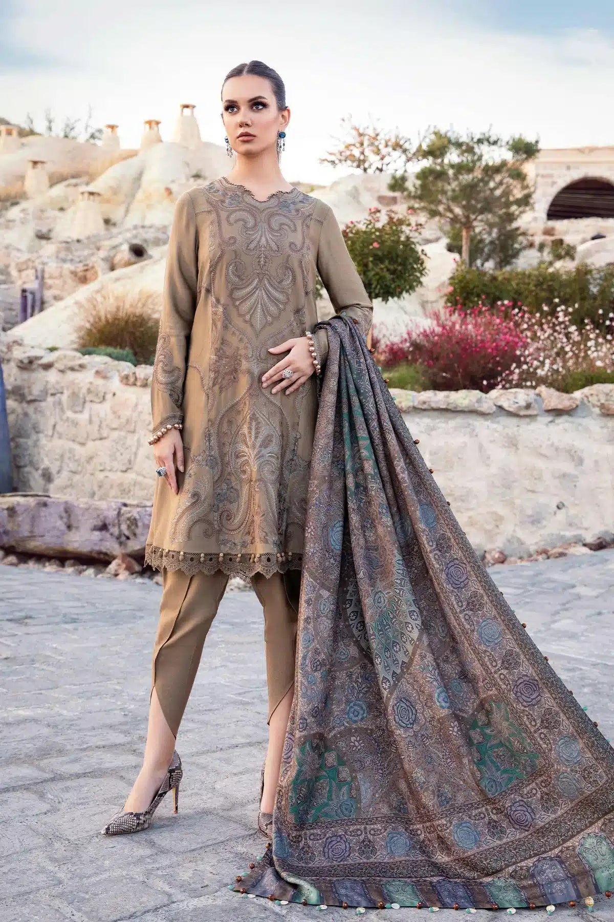 Maria B | M Prints Winter 23 | MPT-2003-A - House Of Anaya
