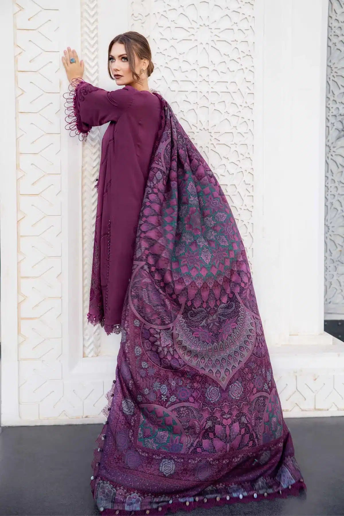 Maria B | M Prints Winter 23 | MPT-2003-B - House Of Anaya