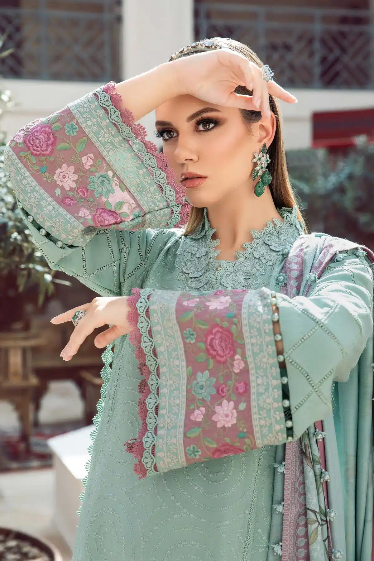 Maria B | M Prints Winter 23 | MPT-2001-A - House Of Anaya