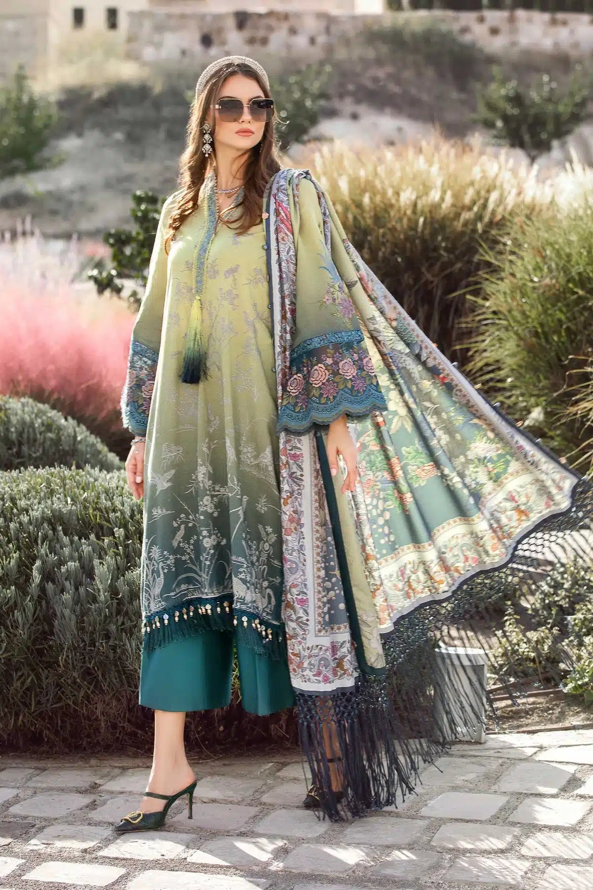Maria B | M Prints Winter 23 | MPT-2007-A - House Of Anaya