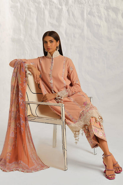 Sana Safinaz | Muzlin Summer 24 | 014B-CJ - House Of Anaya