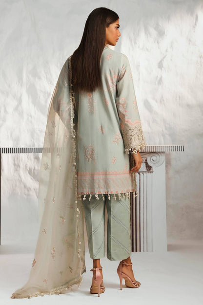 Sana Safinaz | Muzlin Summer 24 | 018A-CV - House Of Anaya