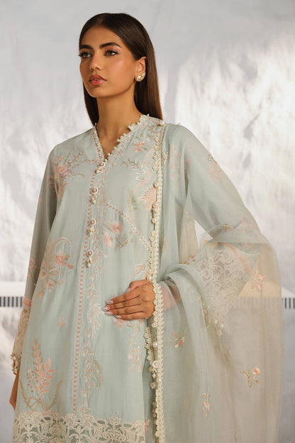 Sana Safinaz | Muzlin Summer 24 | 018A-CV - House Of Anaya