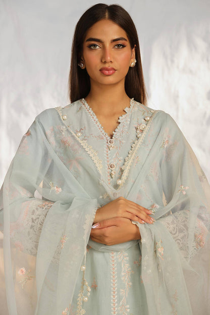 Sana Safinaz | Muzlin Summer 24 | 018A-CV - House Of Anaya