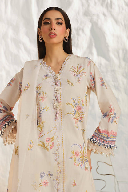 Sana Safinaz | Muzlin Summer 24 | 018B-CV - House Of Anaya