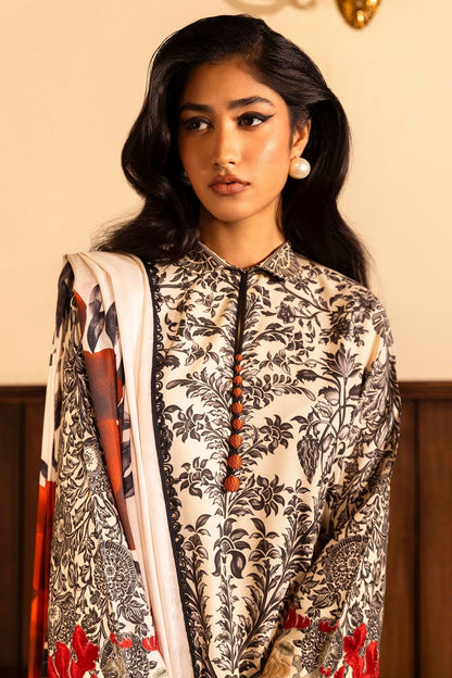 Sana Safinaz | Muzlin Winter 2024 |  M243-019A-3DB