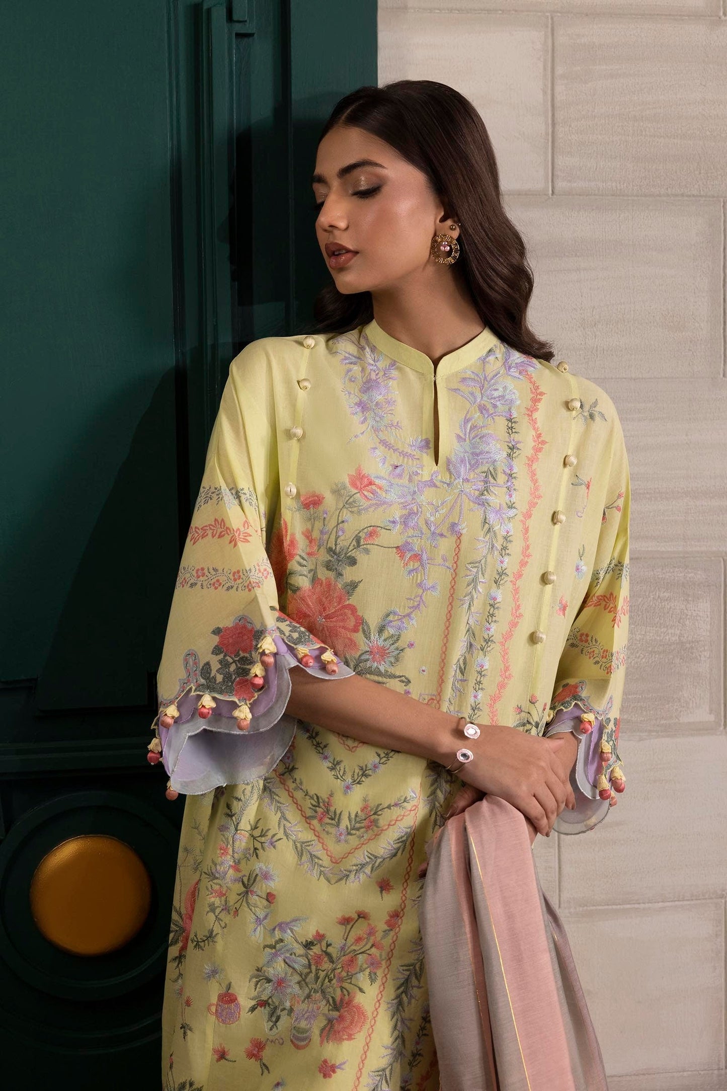 Sana Safinaz | Muzlin Spring 25 | M251-001B-3DG