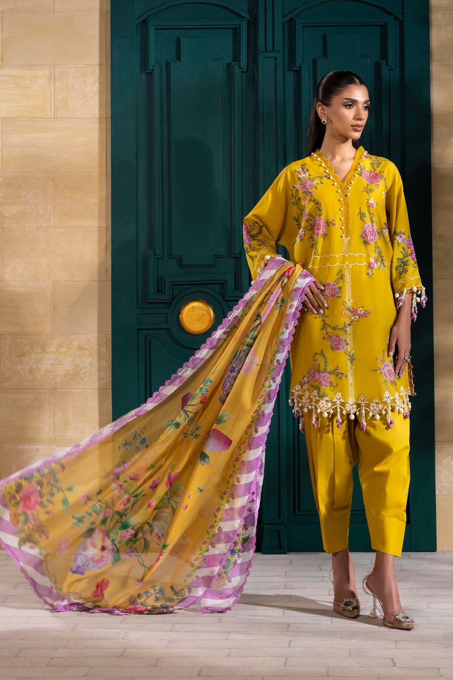 Sana Safinaz | Muzlin Spring 25 | M251-013B-3CL