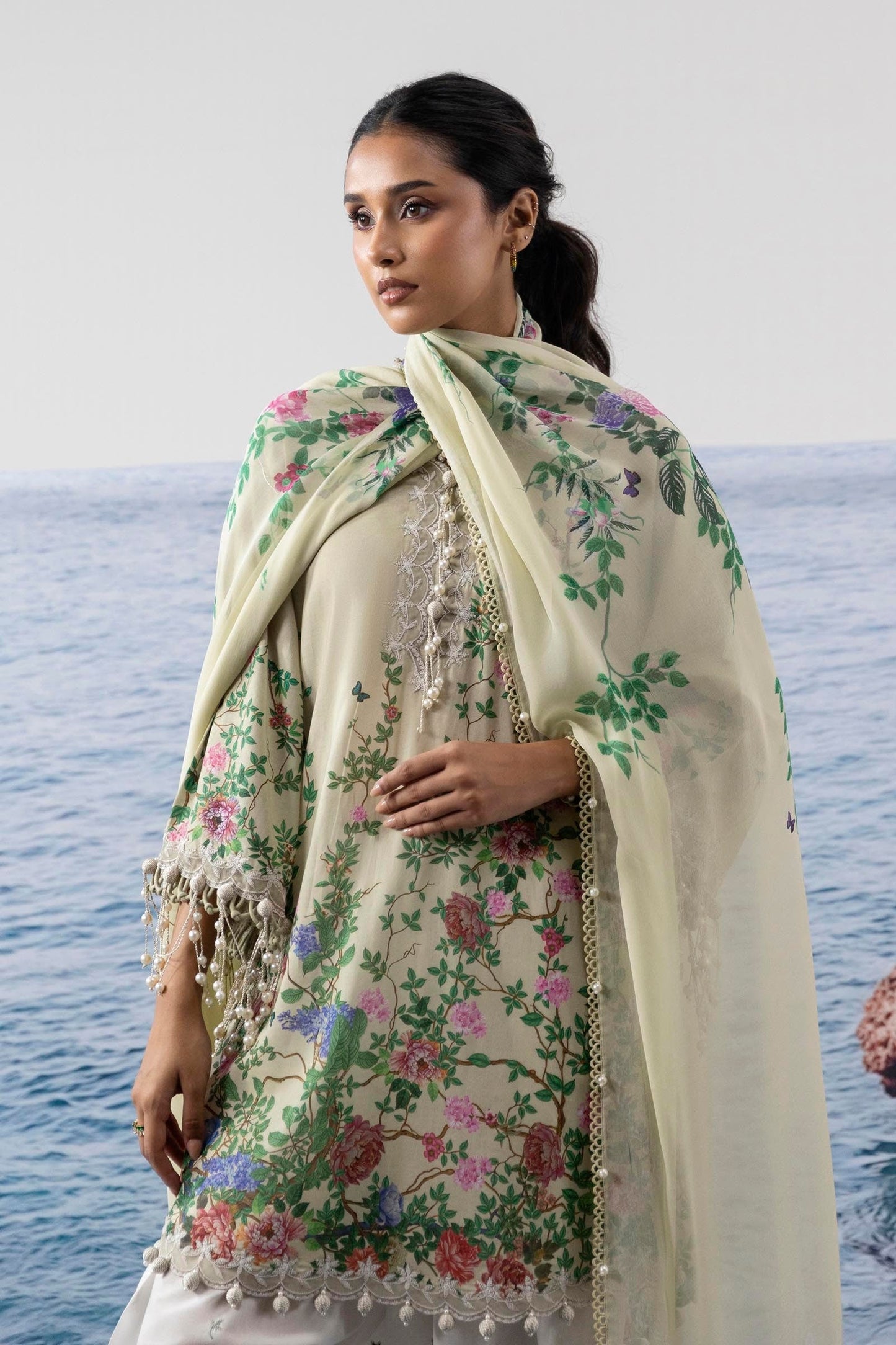 Sana Safinaz | Muzlin Summer 25 | 002B