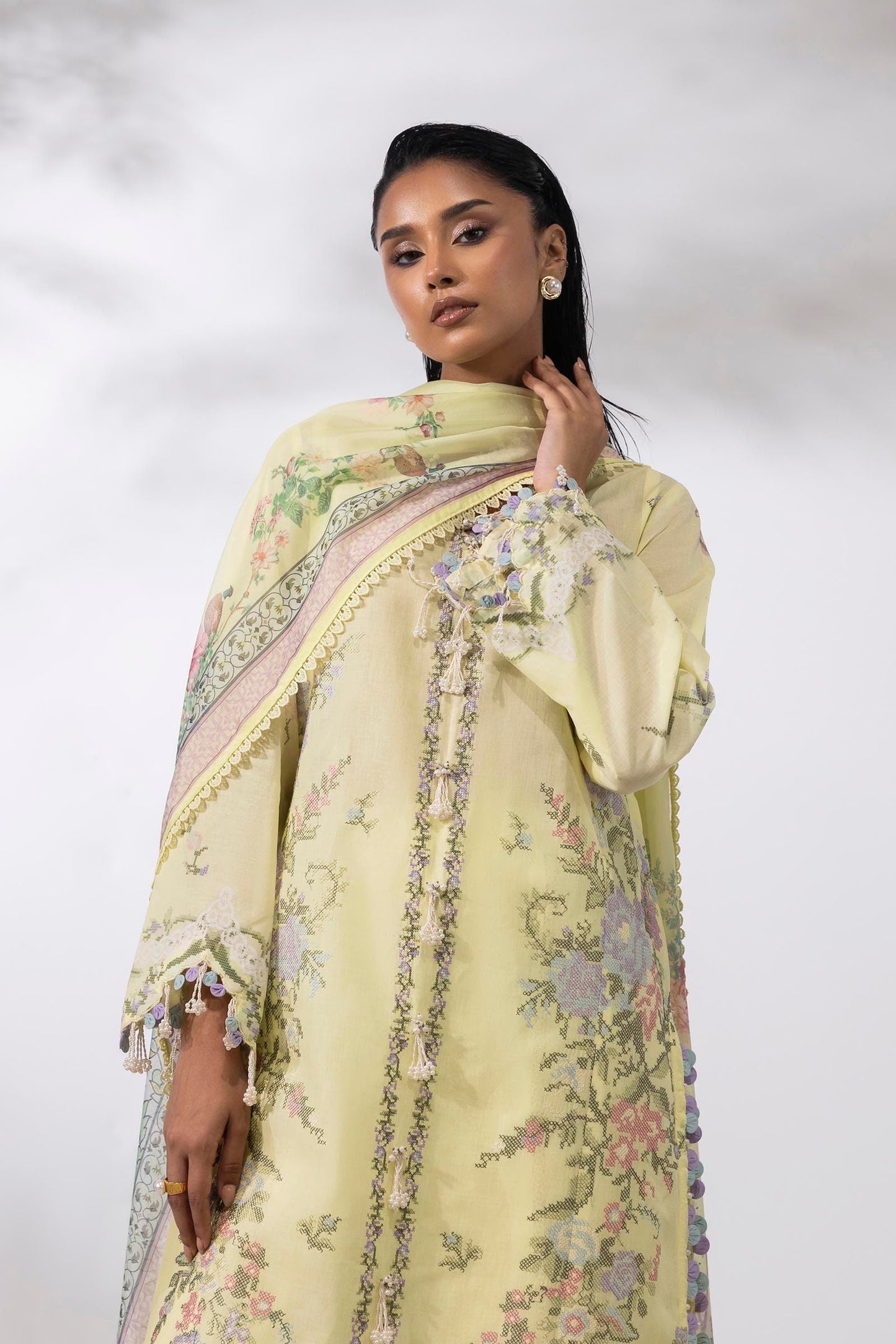 Sana Safinaz | Muzlin Summer 25 | 009A