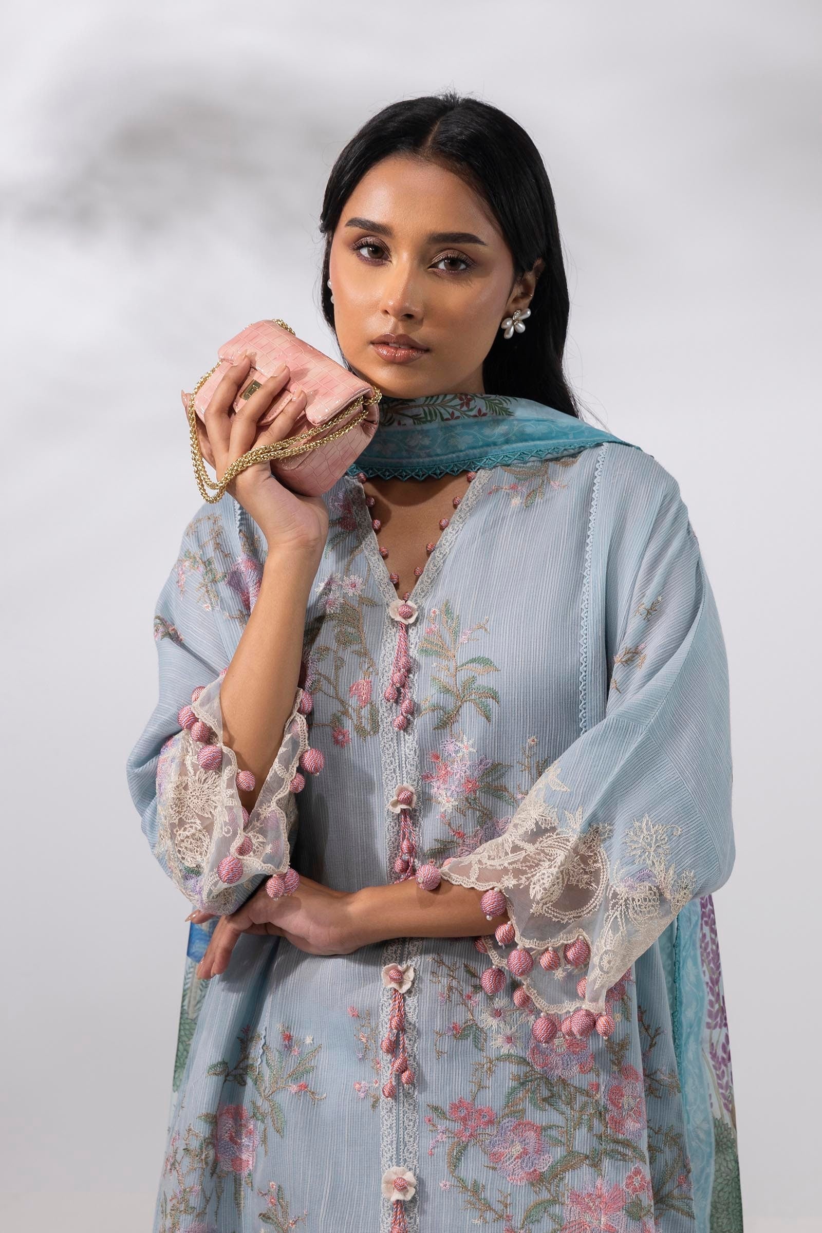 Sana Safinaz | Muzlin Summer 25 | 013A