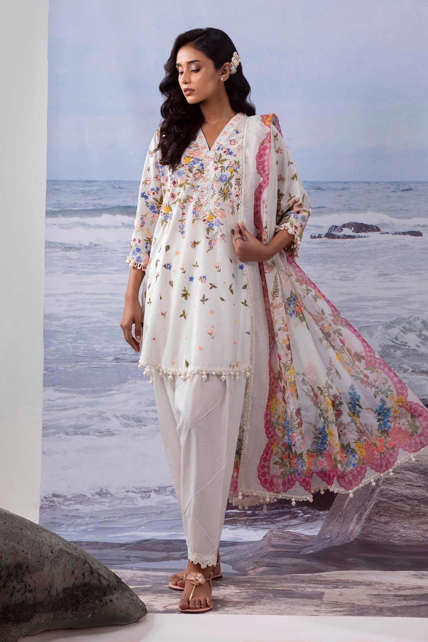 Sana Safinaz | Muzlin Summer 25 | 015A