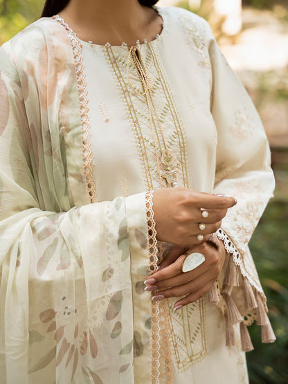 Izel | Dastak Luxury Lawn | MAAHAY - House Of Anaya