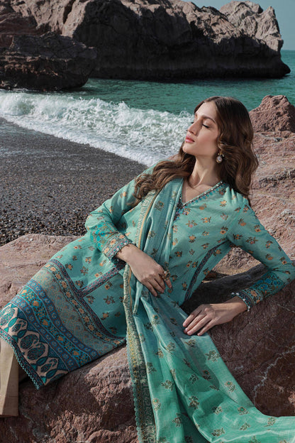 Sana Safinaz | Mahay Spring 24 | H241-017B-2BK - House Of Anaya
