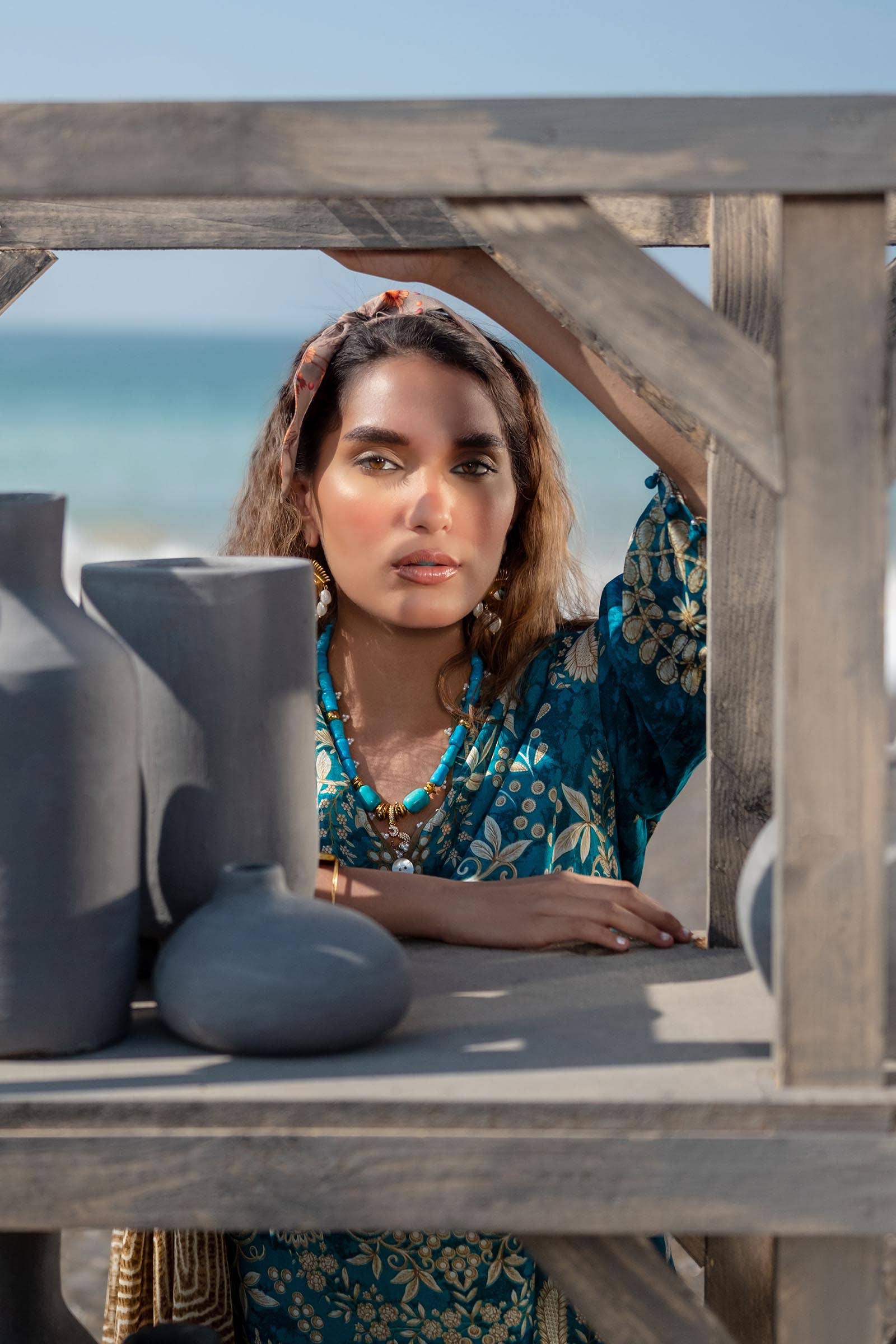 Sana Safinaz | Mahay Spring 24 | H241-018B-2BG - House Of Anaya
