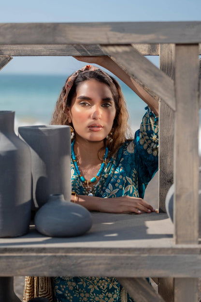 Sana Safinaz | Mahay Spring 24 | H241-018B-2BG - House Of Anaya