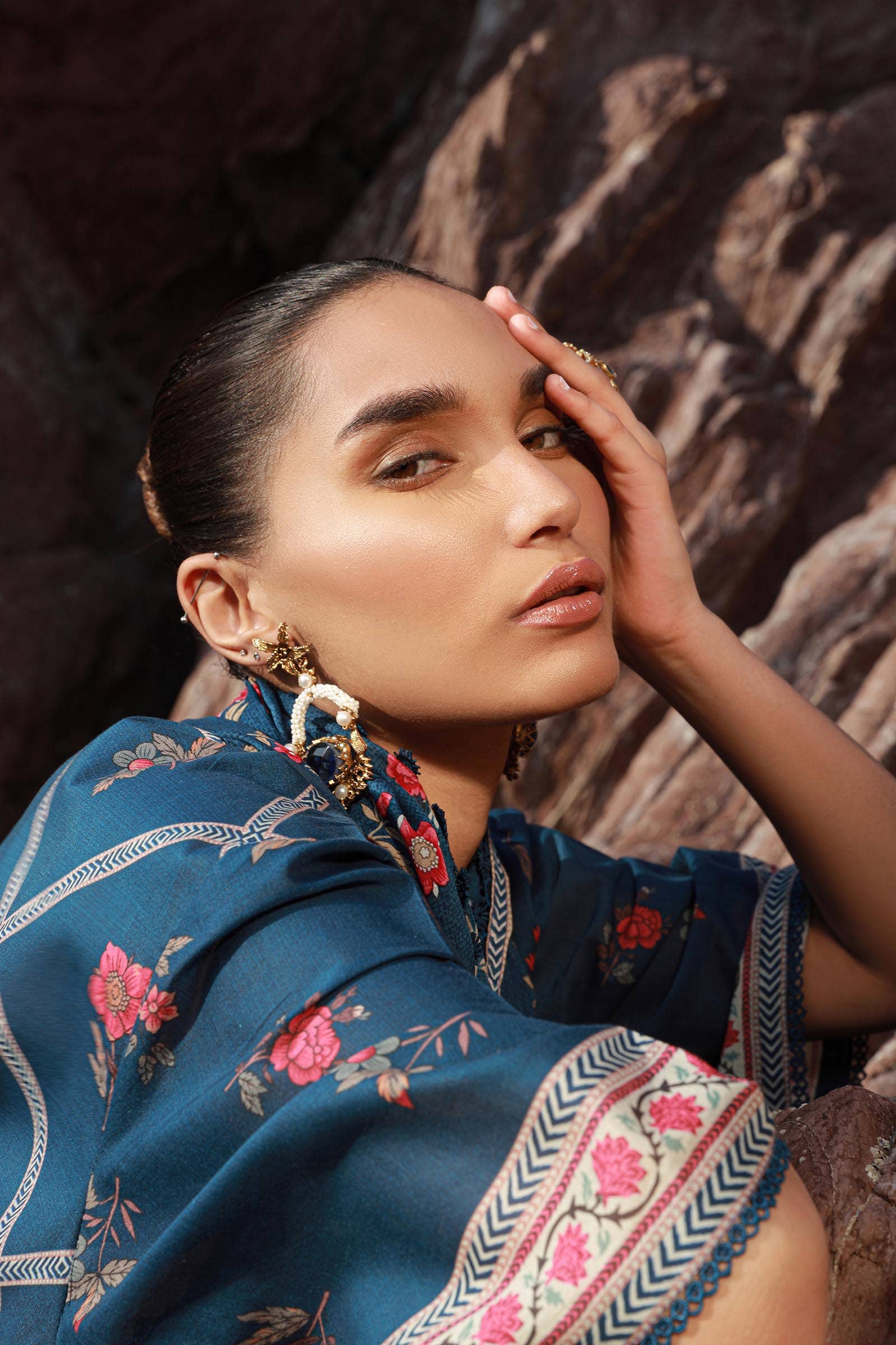 Sana Safinaz | Mahay Spring 24 | H241-020B-3CG - House Of Anaya