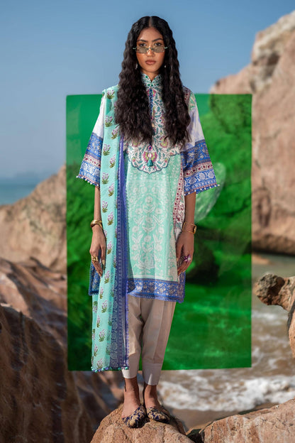 Sana Safinaz | Mahay Spring 24 | H241-003B-2BI - House Of Anaya