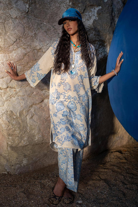 Sana Safinaz | Mahay Spring 24 | H241-025B-2AC - House Of Anaya
