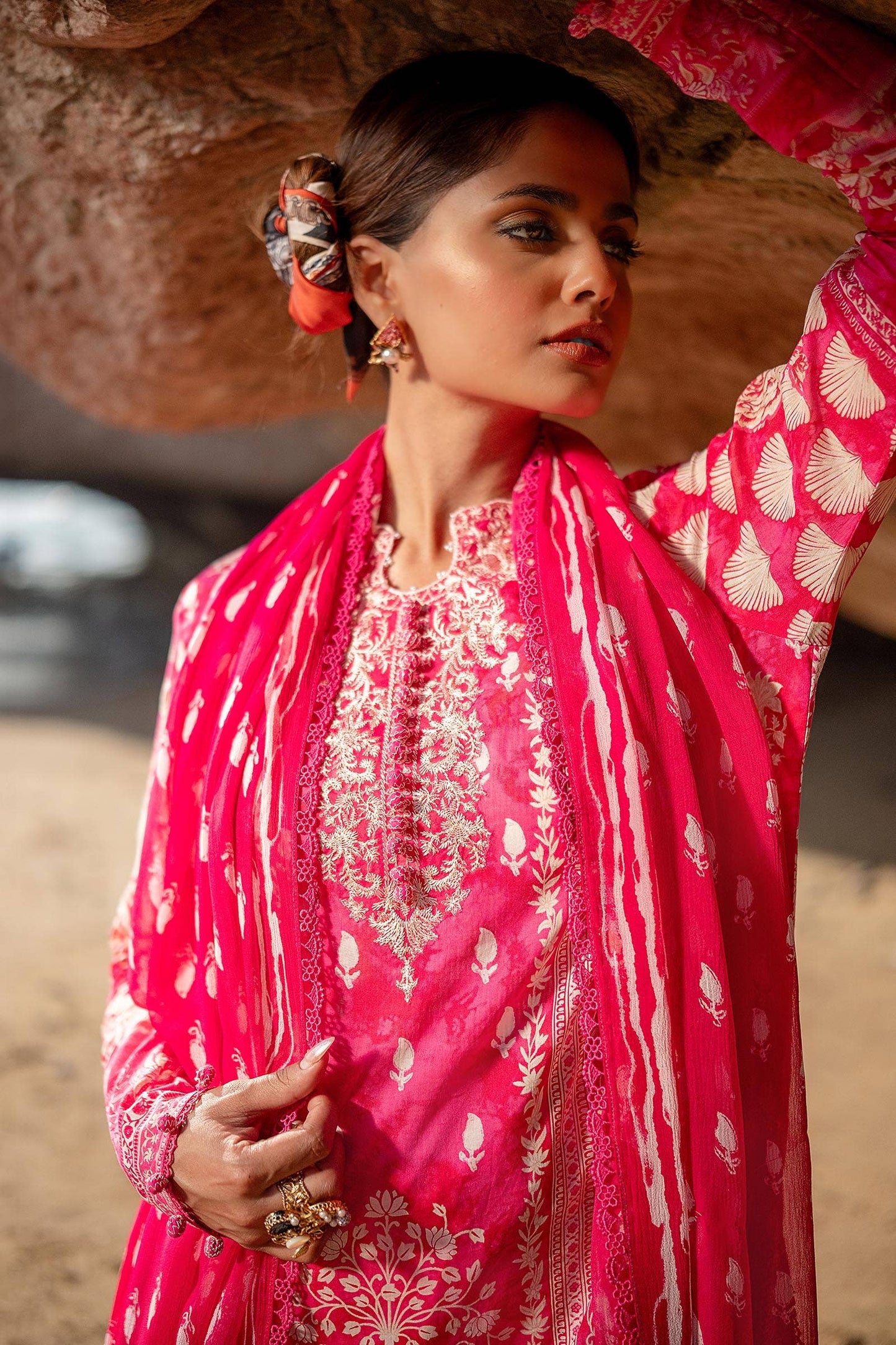 Sana Safinaz | Mahay Spring 24 | H241-005A-3CI - House Of Anaya
