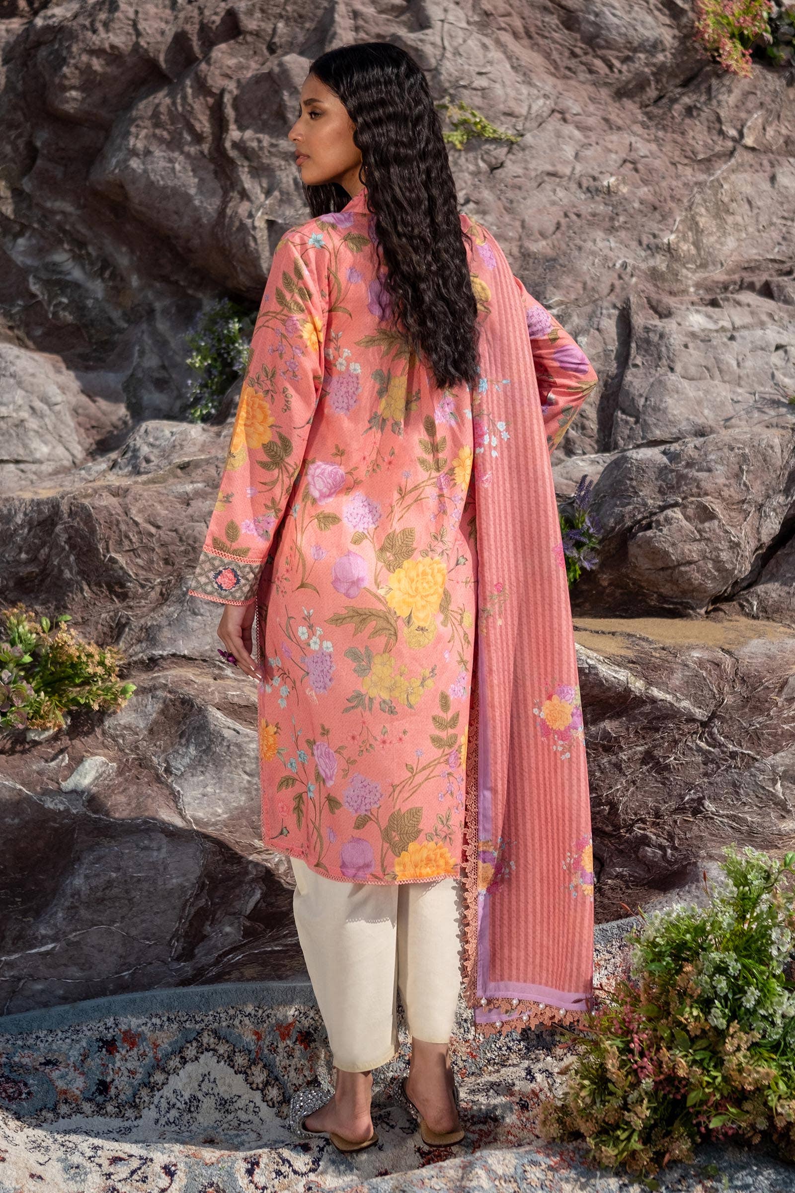 Sana Safinaz | Mahay Spring 24 | H241-007A-2S - House Of Anaya