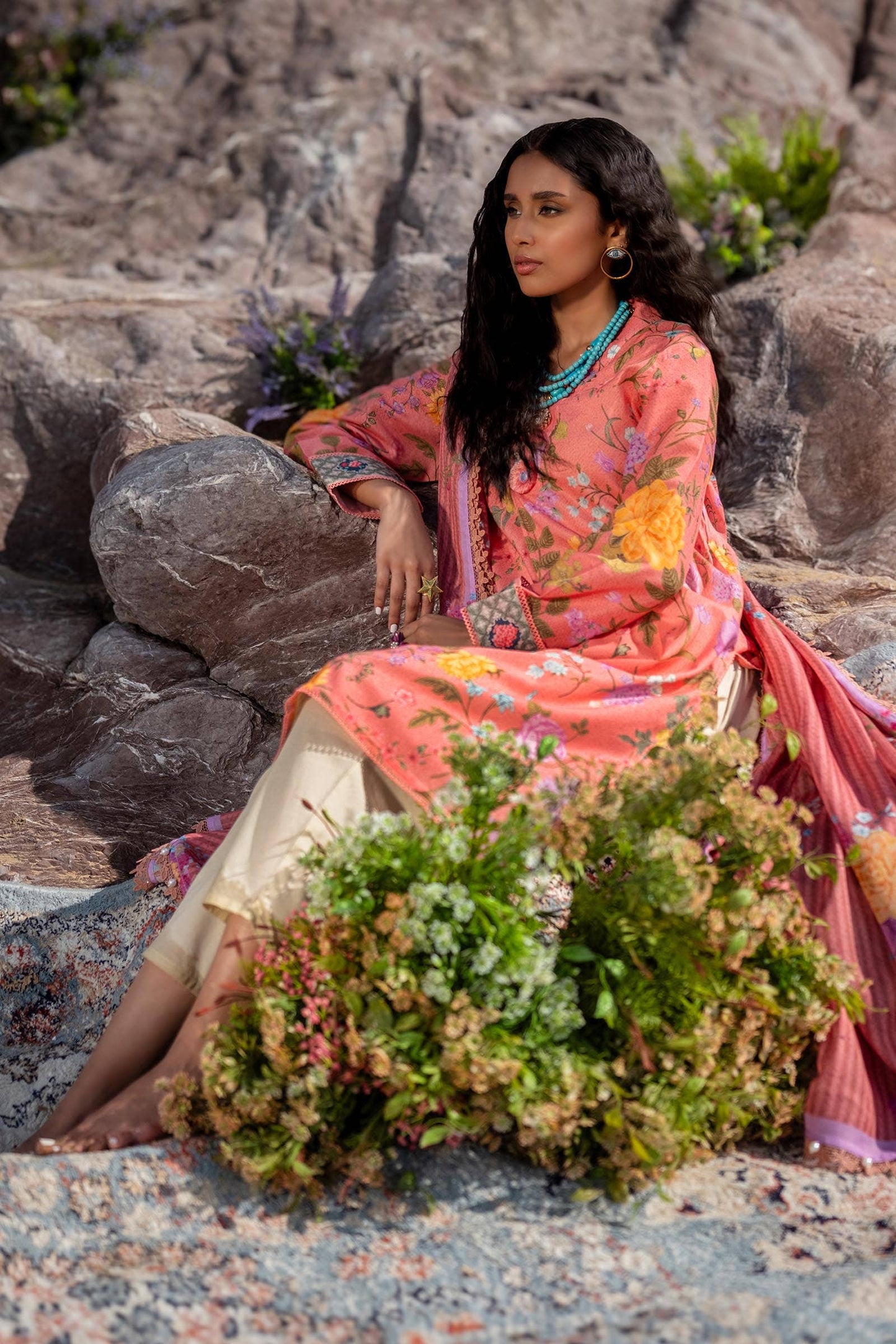Sana Safinaz | Mahay Spring 24 | H241-007A-2S - House Of Anaya