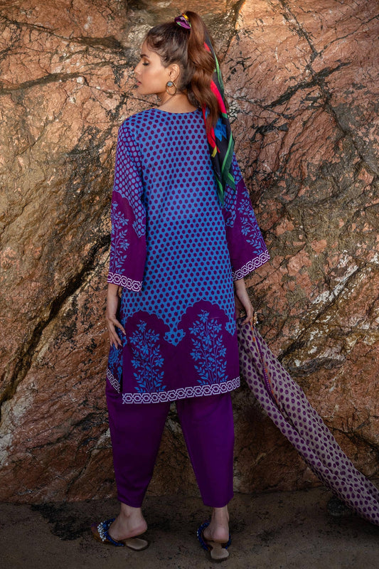 Sana Safinaz | Mahay Spring 24 | H241-010B-3CI - House Of Anaya