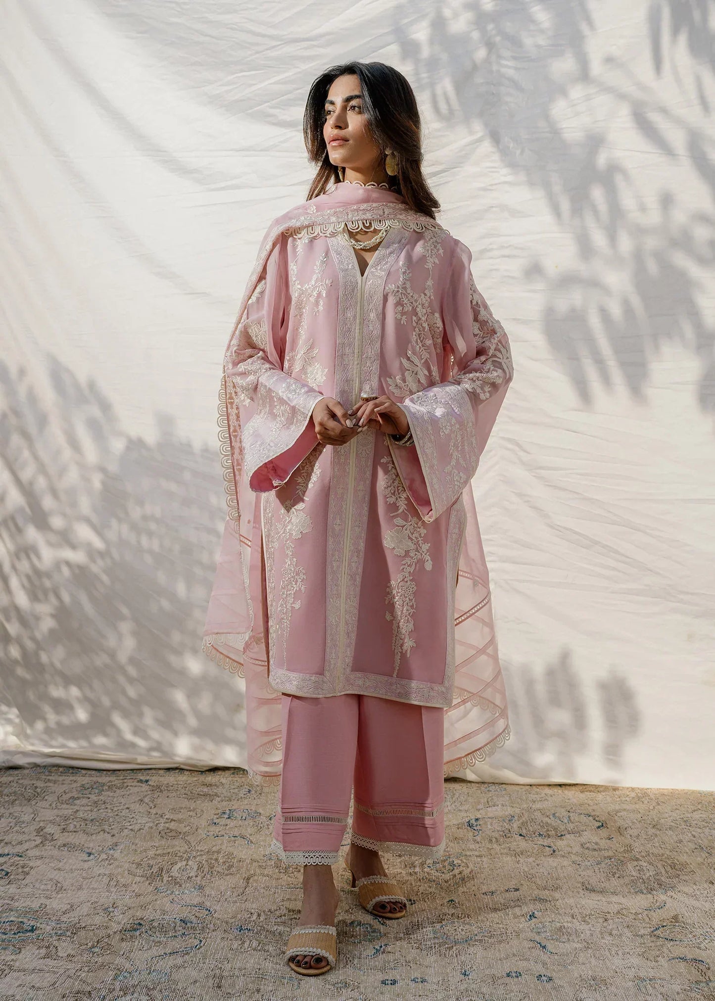 Mahgul | Eid Edit 2024 | Blush Coral - House Of Anaya