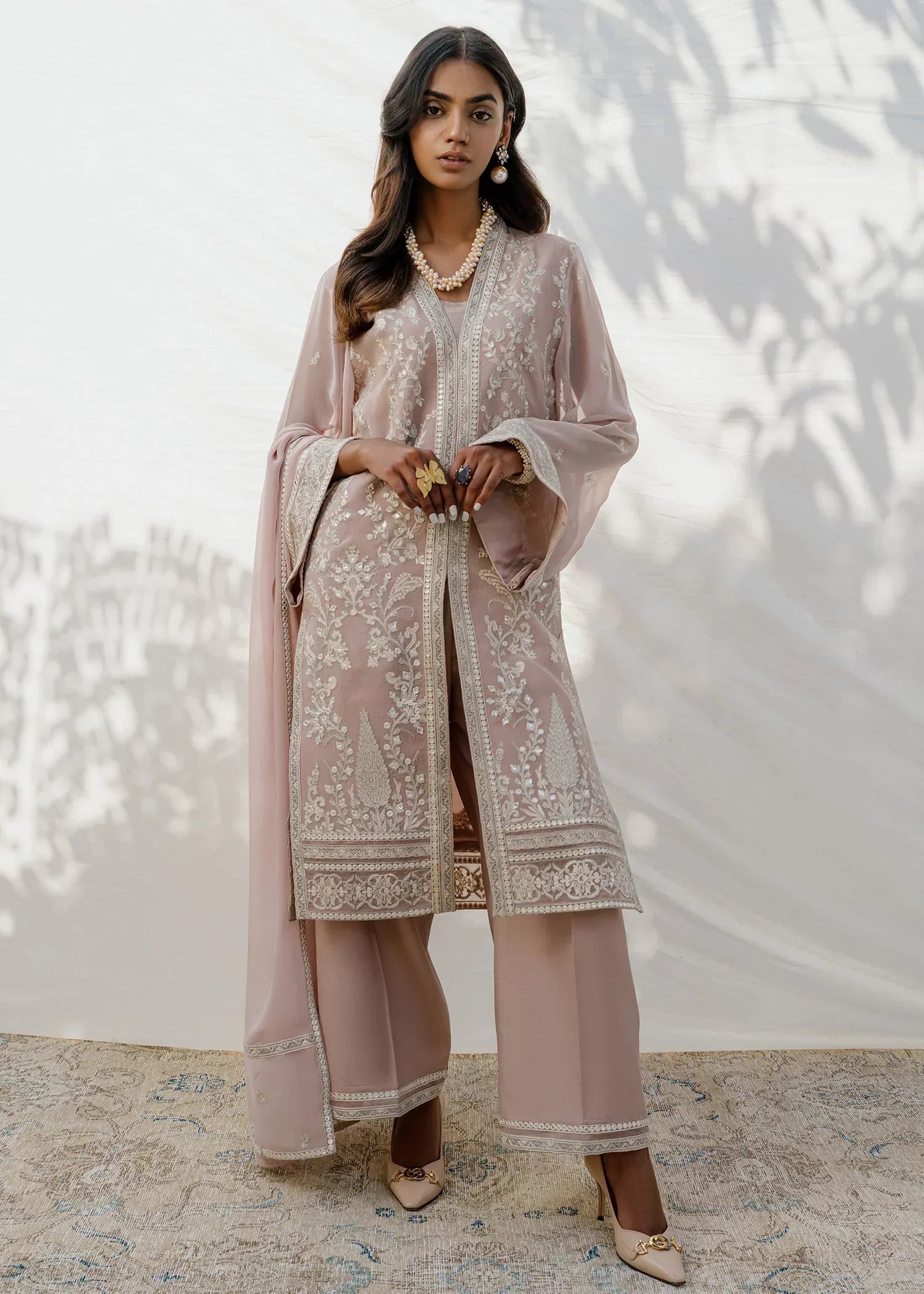 Mahgul | Eid Edit 2024 | Mauve Flora - House Of Anaya