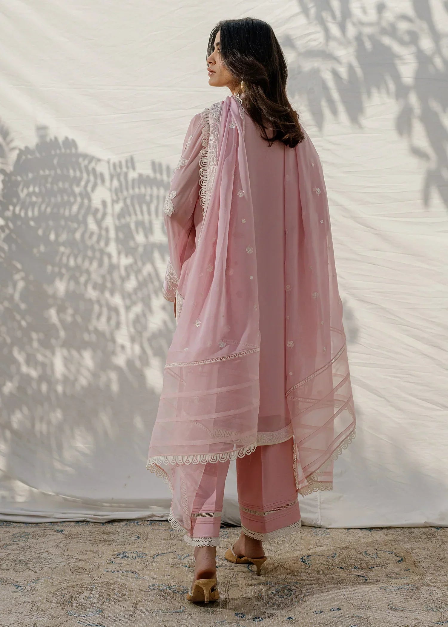 Mahgul | Eid Edit 2024 | Blush Coral - House Of Anaya
