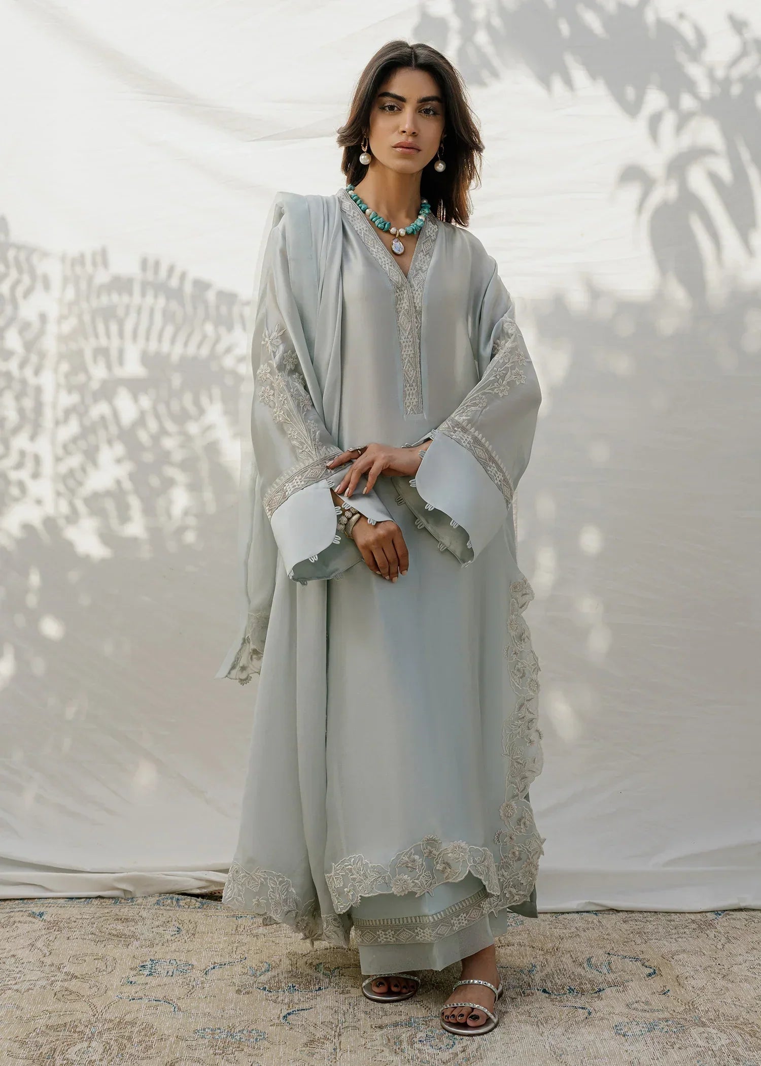 Mahgul | Eid Edit 2024 | Silver Light - House Of Anaya