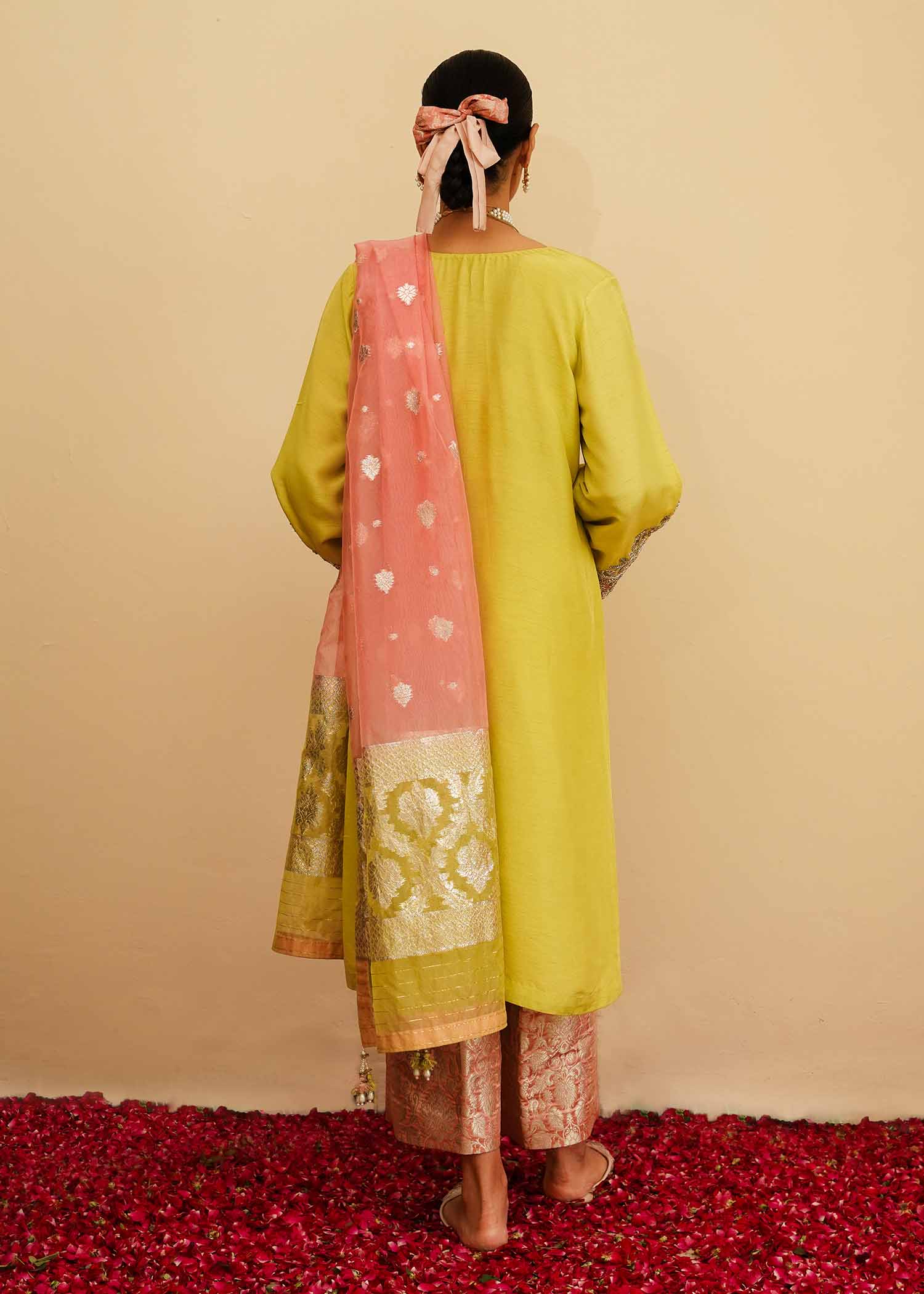 Mahgul | Eid Edit 2024 | Lemon Mint - House Of Anaya
