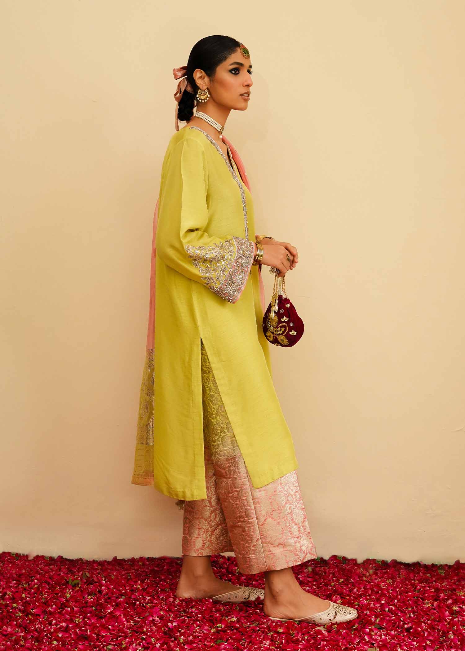 Mahgul | Eid Edit 2024 | Lemon Mint - House Of Anaya