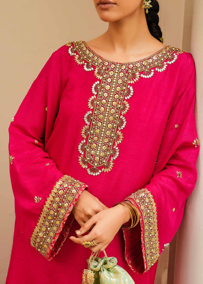 Mahgul | Eid Edit 2024 | Fuschia Rose - House Of Anaya