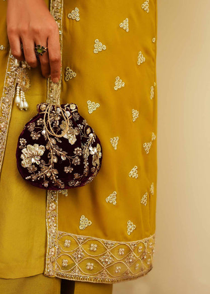 Mahgul | Eid Edit 2024 | Mustard Shine - House Of Anaya